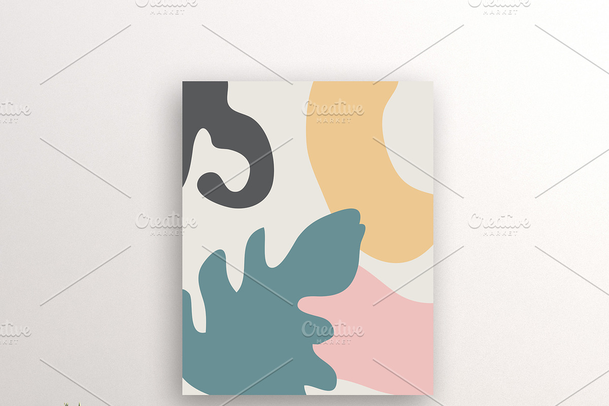 Abstract Shapes Digital Prints Set, a Decorative Illustration by Sunset&Sea Design (Photo 3 of 3)