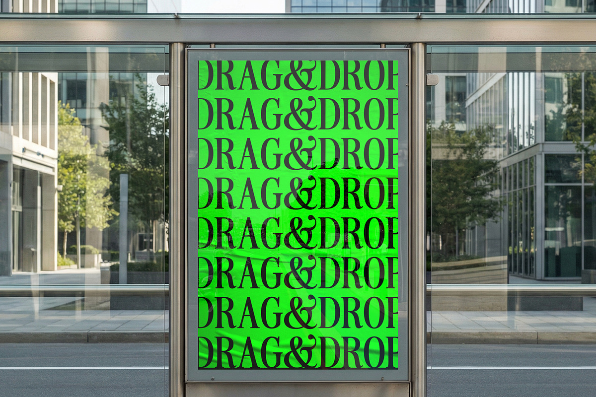 Bus stop poster mockup, an Advertising Mockup by sam.huckle (Photo 1 of 3)