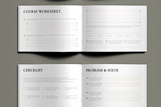 Modern Course Workbook Layout, a Brochure Template by ContestDesign (Thumbnail 4 of 5)