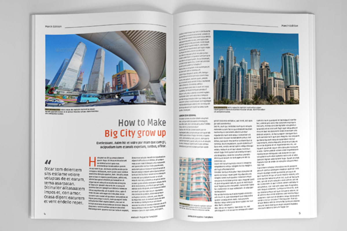 Multipurpose Magazine, a Magazine Template by DesignCorner (Photo 3 of 5)