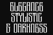 Brigizh Blackletter Display Font, a Blackletter Font by Maulana Creative (Thumbnail 5 of 8)