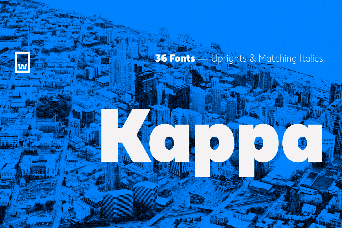 Kappa Typefamily