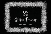 Glitter Confetti Elements Silver, a Texture Graphic by Nifty Template Studio (Thumbnail 6 of 10)