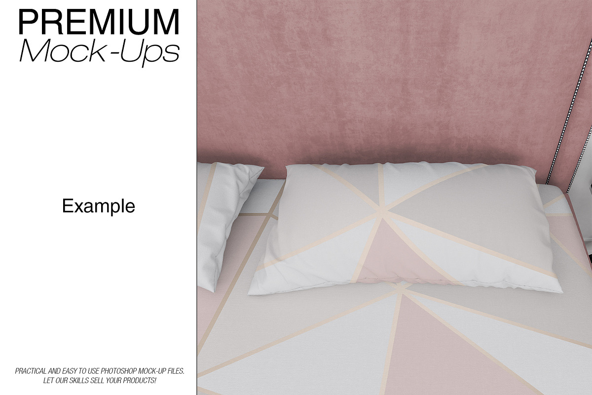 Bedding Mockups - Duvet Sheet Shams, a Product Mockup by mock-ups (Photo 10 of 22)