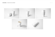 Paper Coffee Cup Mockup Set, a Cups & Container Mockup by creatsy5 (Thumbnail 2 of 8)