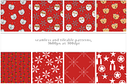 Cute Christmas Seamless Patterns, a Pattern Graphic by Palette Pursuit (Thumbnail 8 of 9)