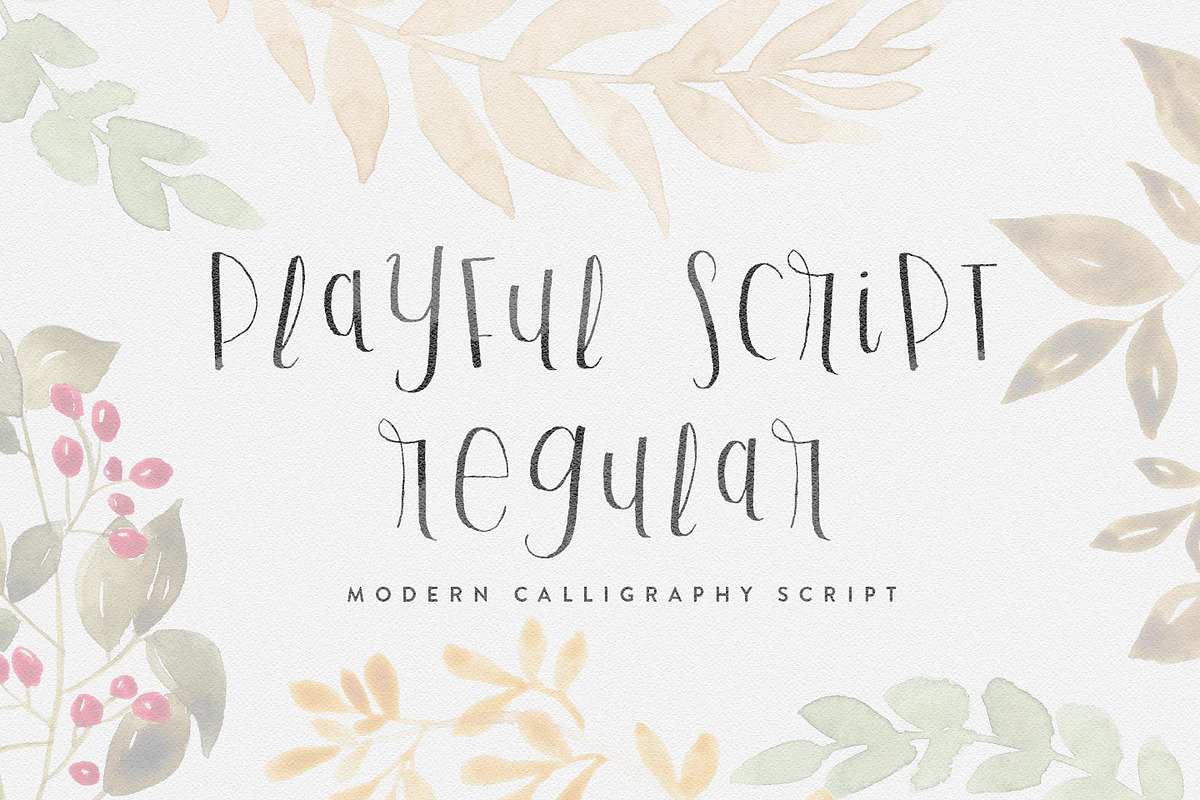 Playful Script Regular
