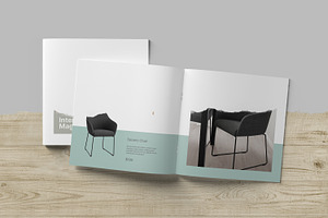 Square Brochure And Catalog Mockups