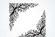 50 Tree Branch Corner Silhouette, a Decorative Illustration by Amazin_art (Thumbnail 19 of 46)