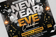 New Year Eve Flyer, a Flyer Template by Tarommir (Thumbnail 3 of 3)