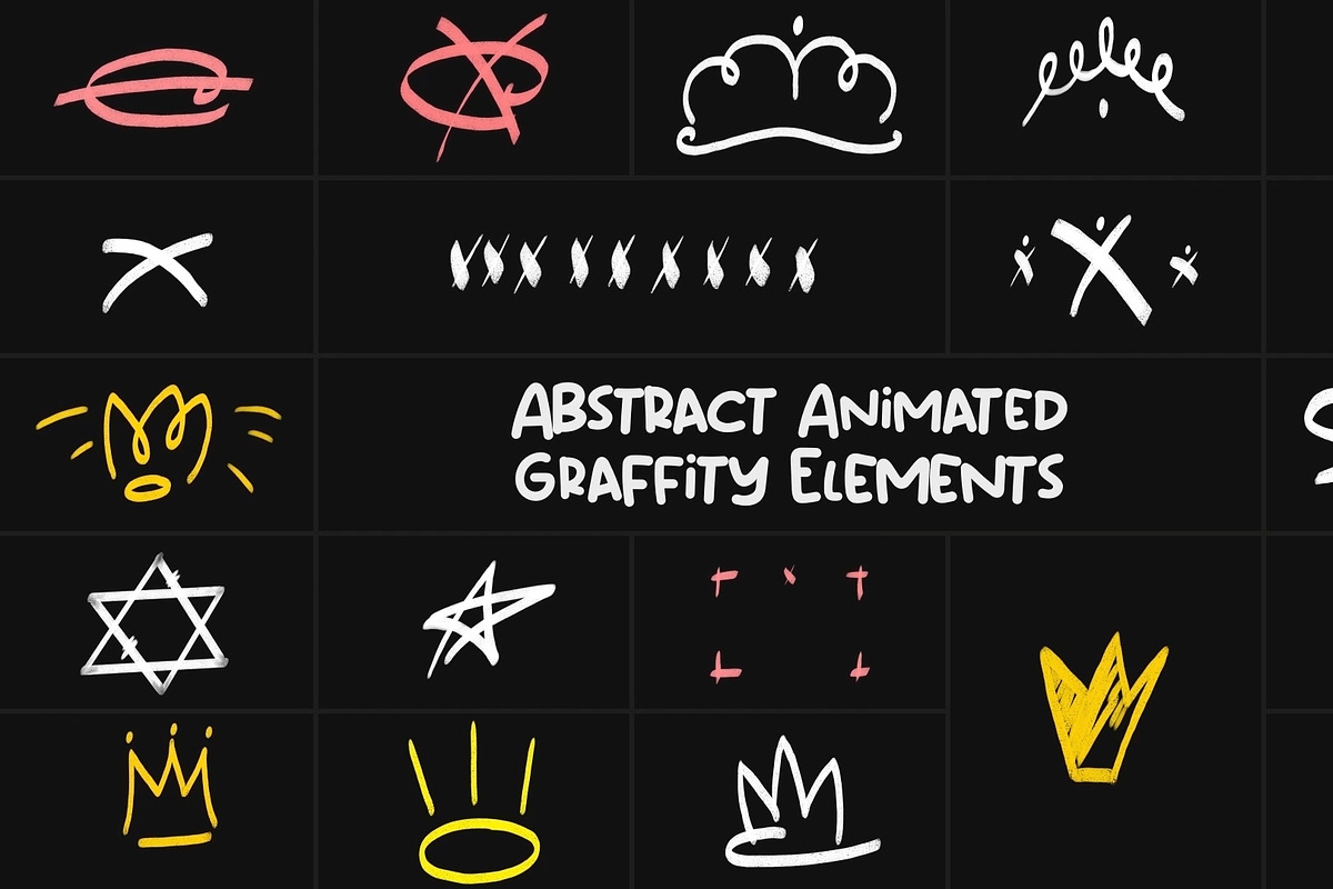 Graffity Elements for After Effects, a Templates & Theme by 2dfx (Photo 1 of 2)