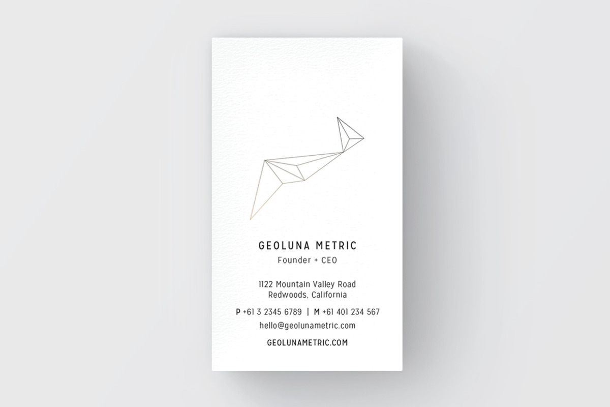 GEOLUNA1 Business Card Template, a Business Card Template by TheOutcrop (Photo 4 of 6)