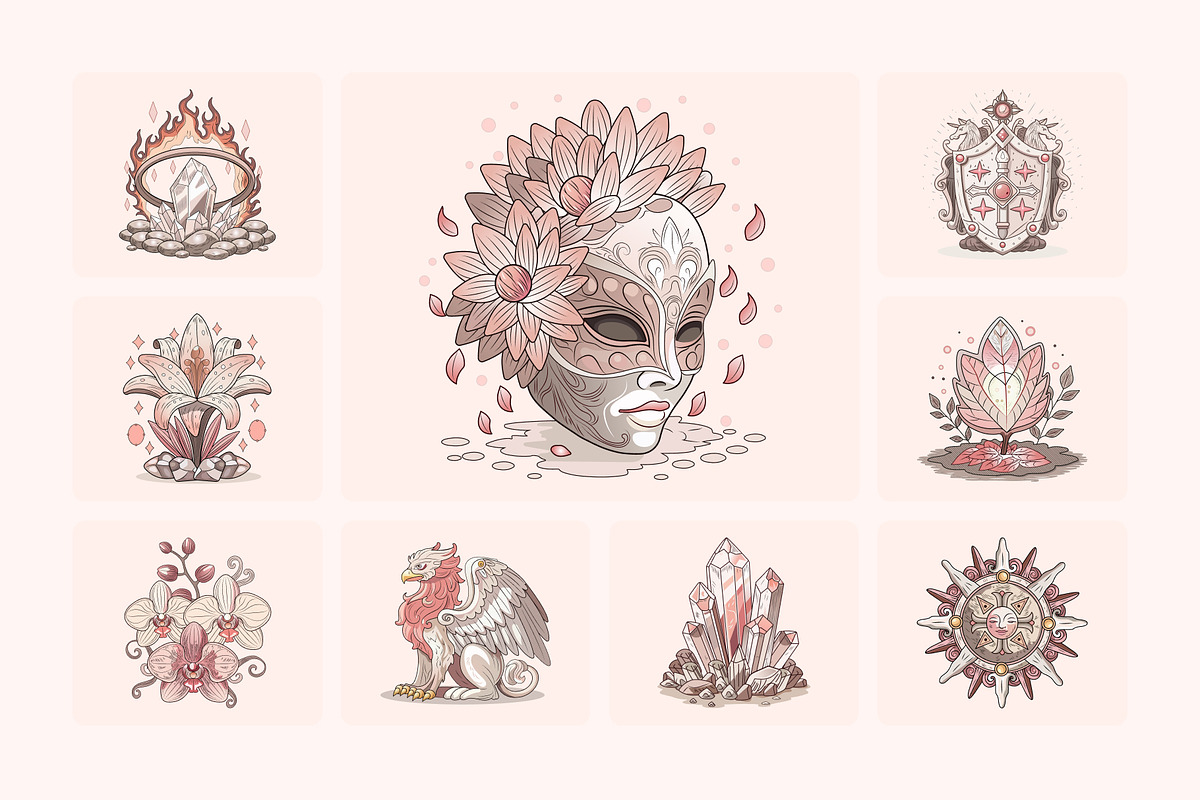 Creative Vector Illustrations, a Decorative Illustration by Prosymbols (Photo 6 of 8)