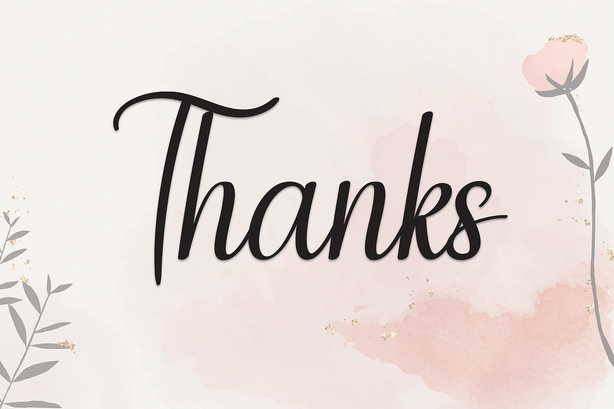 Blushing Sunday | Script Font, a Handwritten Font by Scratchones (Photo 9 of 9)