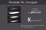 Procreate Pro Smudgers, a Brush Add-On by Extreme Brushes (Thumbnail 2 of 2)