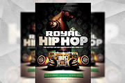 Royal Hip Hop - Flyer Template, a Flyer Template by Flyermarket (Thumbnail 2 of 3)
