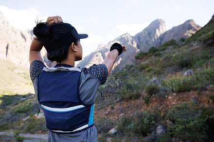Rear view of sportswoman looking, a Sports & Recreation Photo by Artem Varnitsin