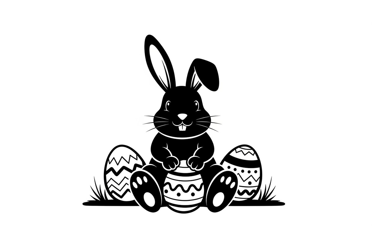 Happy Easter Bunny Vector Bundle, an Illustration by jahid234 (Photo 17 of 51)