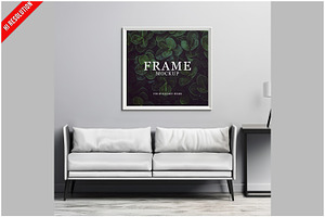 Interior Frame Mockup, a Product Mockup by Bruno's Shop