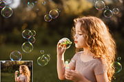 Bubbles Photoshop Overlays, an Object Graphic by HappyNews (Thumbnail 5 of 6)