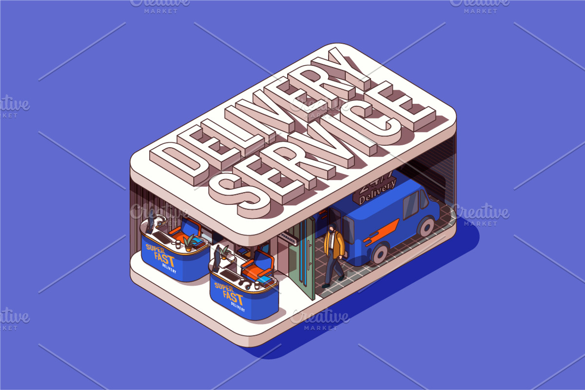 Isometric Concept Illustrations, a Finance Illustration by alexdndz (Photo 8 of 16)