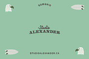 Sombrio Font, a Font by Studio Alexander (Thumbnail 6 of 6)