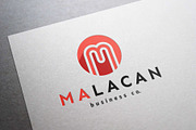 Malacan Logo - Letter M Monogram, a Branding & Logo Template by Mocca Design (Thumbnail 1 of 6)