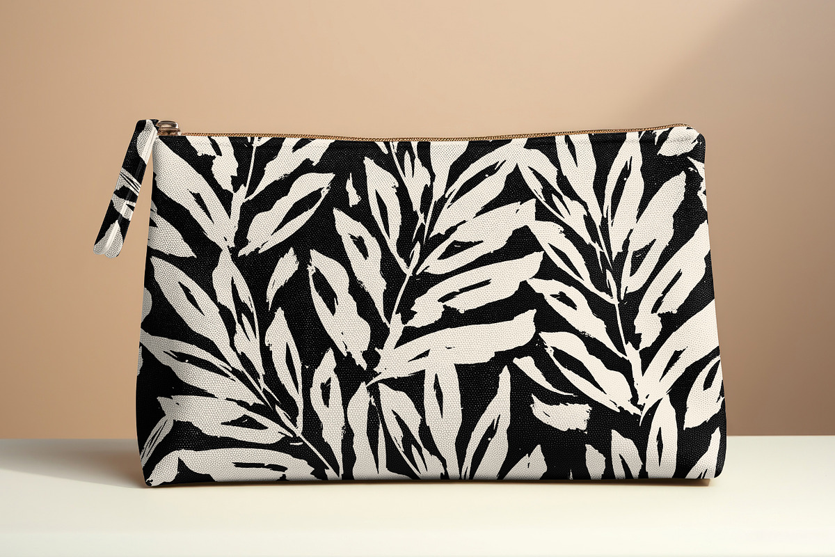 Hand Painted Leaves, a Pattern Graphic by MalyskaStudio (Photo 9 of 13)