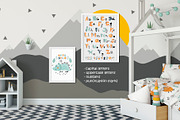 Cute Dinosaur Collection, a Wallpaper Graphic by Nafanya (Thumbnail 9 of 10)