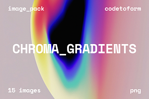 Chroma Gradients Abstract Background