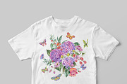 Watercolor Summer Wildflowers, an Illustration by Belusuab (Thumbnail 7 of 13)