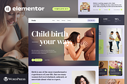 Doula Website Elementor Template, a WordPress Template by Awakened Templates (Thumbnail 1 of 6)