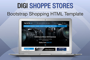 Digi Shoppe Stores Bootstrap