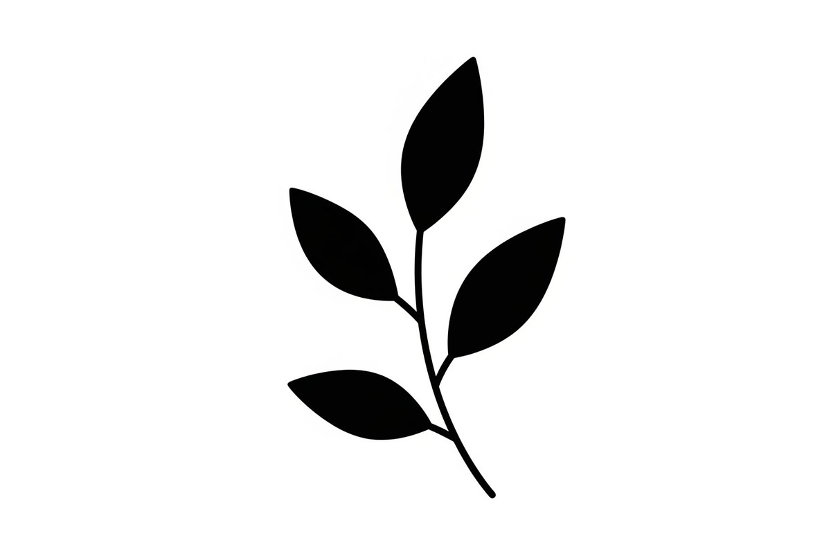 Botanical Leaf Silhouette Bundle, an Illustration by Creativeshirt (Photo 43 of 51)
