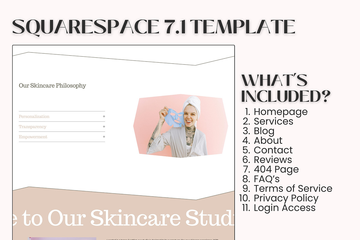 Squarespace 7.1 Website Template, a Squarespace Template by Lumina Alchemy (Photo 6 of 10)