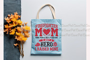 Firefighter Mom Sublimation Bundle, a Graphic by Pet Cave (Thumbnail 4 of 9)