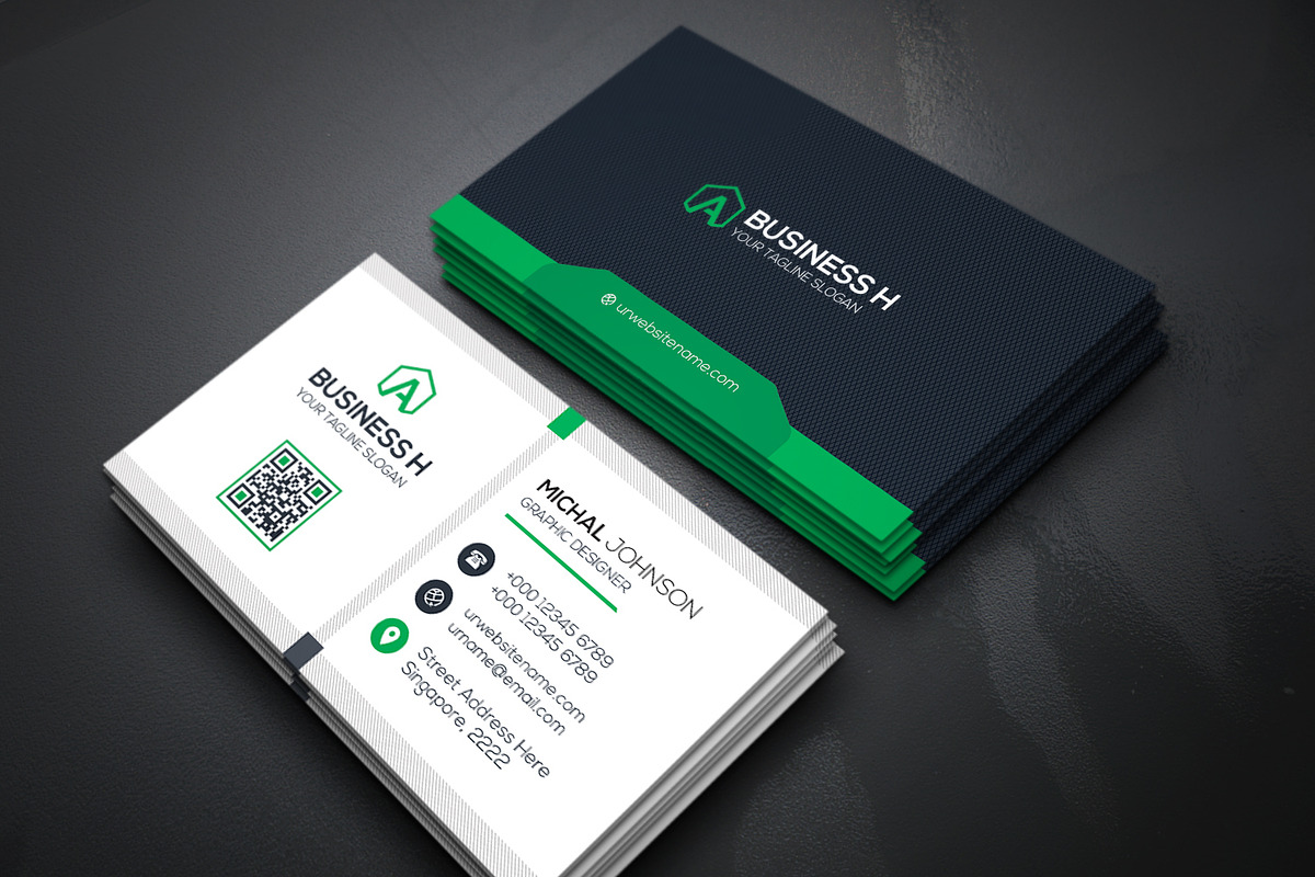 Business Card, a Business Card Template by Genereux Art (Photo 3 of 4)