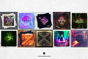 Abstract Album Cover Artworks Bundle, a Social Media Template by pixelsao (Thumbnail 3 of 6)