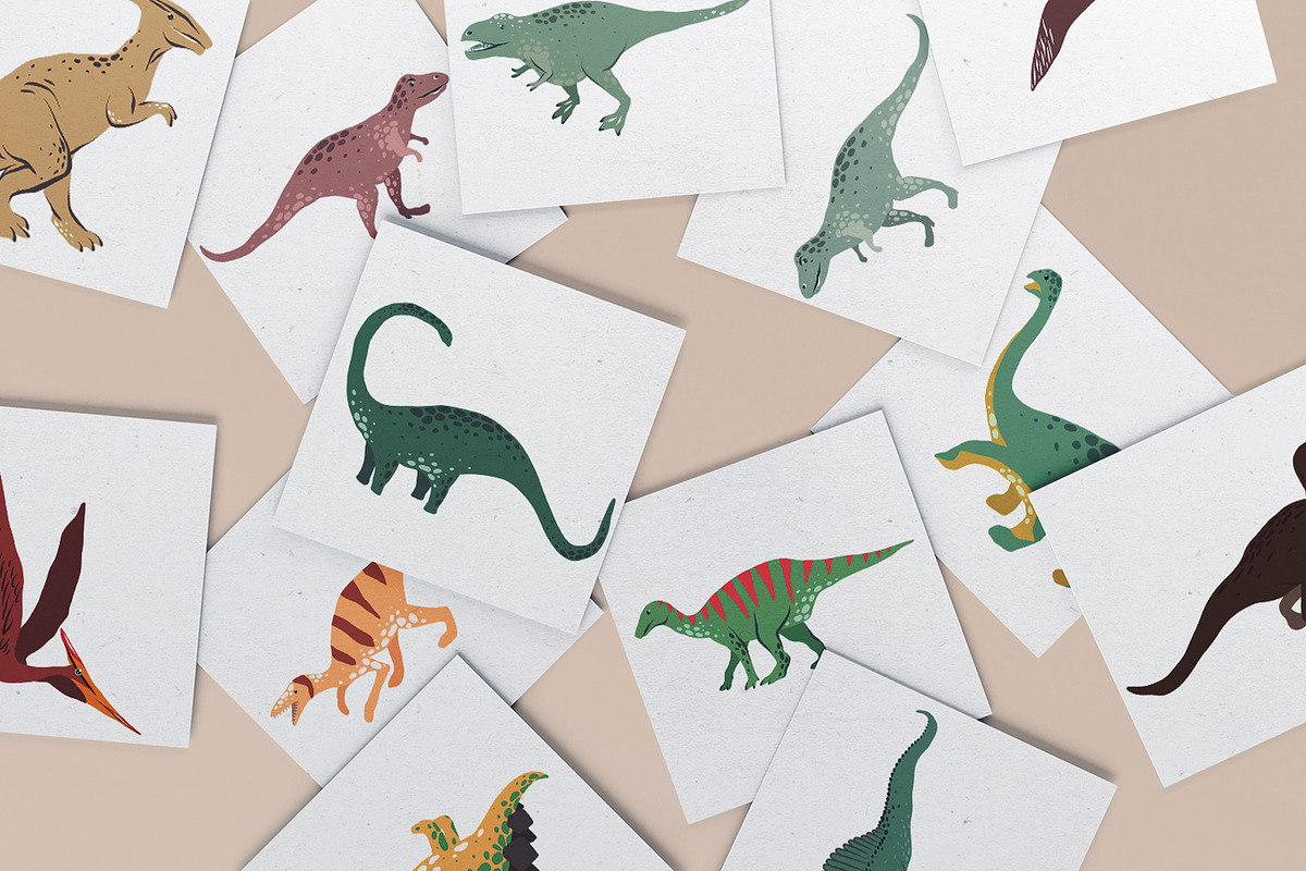 Dinosauria - Clipart Collection, an Object Graphic by Alina Sh (Photo 8 of 9)