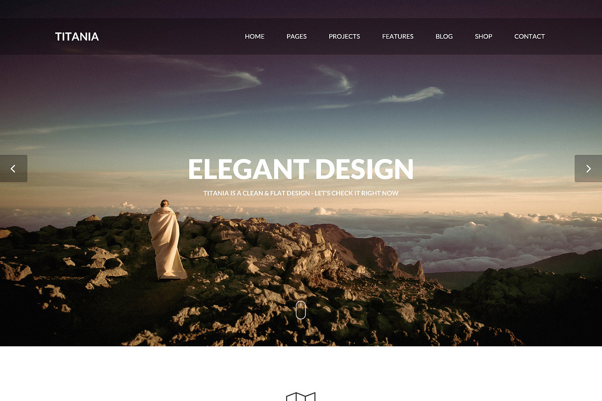 Titania - Multipurpose PSD Template, a Websites & App Template by TemPlaza (Photo 4 of 53)