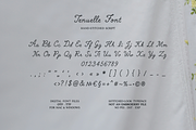 Tenuelle Hand-Stitched Script Font, a Script Font by gafaroff studio (Thumbnail 9 of 10)