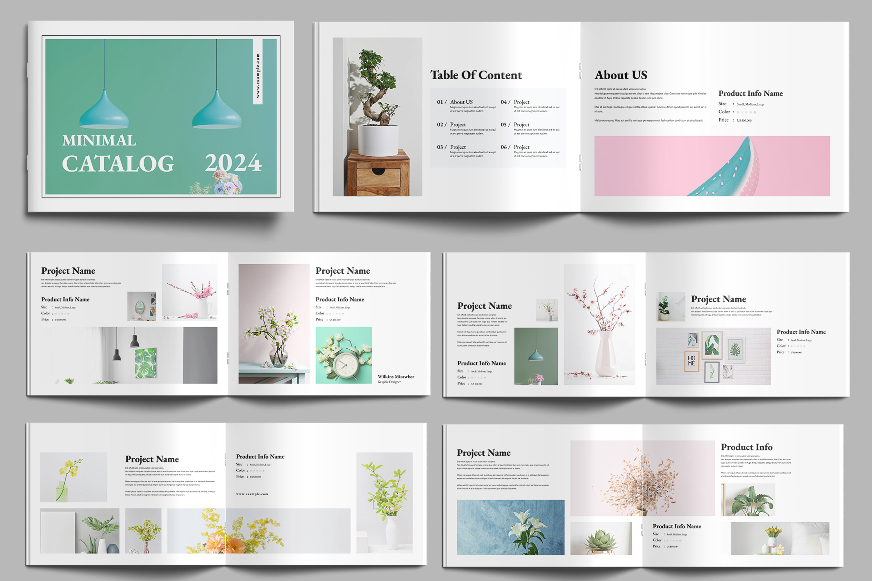 Product Catalog Design Template