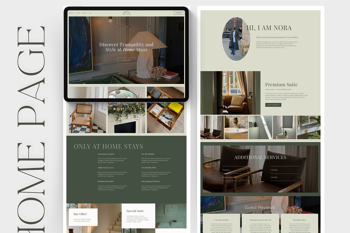 Airbnb Website Squarespace Template, a Squarespace Template by Story Native (Photo 5 of 12)