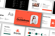 Modern Brand Guidelines Template, a Presentation Template by Mighty-Slide (Thumbnail 1 of 7)