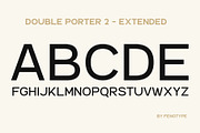 Double Porter 12 FONTS + EXTRAS, a Script Font by Fenotype (Thumbnail 11 of 20)