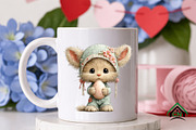 Whimsical Easter Cat Clipart, an Illustration by Craft Nest (Thumbnail 10 of 12)