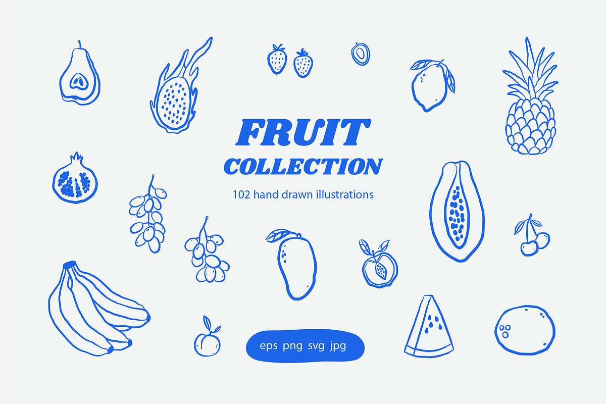Fruit collection, a Food Illustration by Sweet Corner (Photo 1 of 8)
