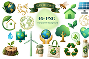 Earth Day Eco Elements, an Object Graphic by MarisoArt (Thumbnail 7 of 8)