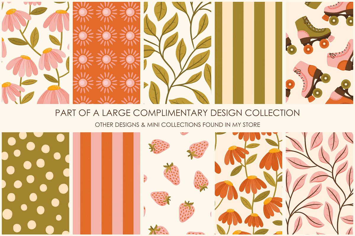 Hand Drawn Suns Seamless Pattern, a Pattern Graphic by HonestiesPrintS (Photo 3 of 3)