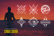 Surf Logos - Editable Vector Designs, a Branding & Logo Template by Wingsart Studio (Thumbnail 6 of 8)